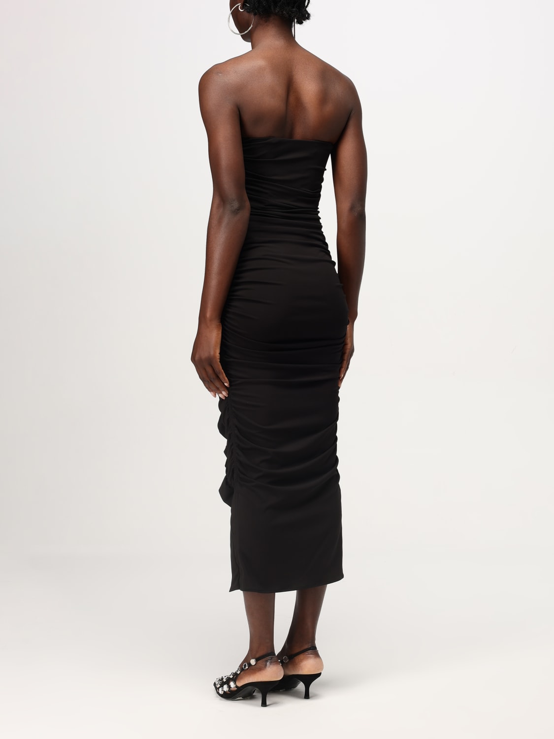 THE ATTICO DRESS: Dress woman The Attico, Black - Img 3