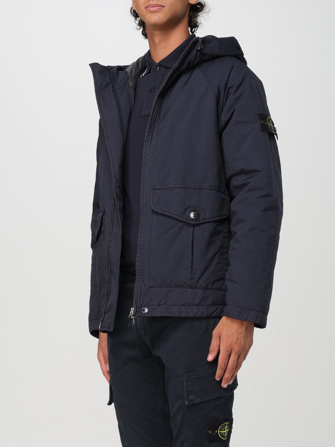 STONE ISLAND：ジャケット メンズ - ブルー | GIGLIO.COMオンラインのStone Island ジャケット 811541649