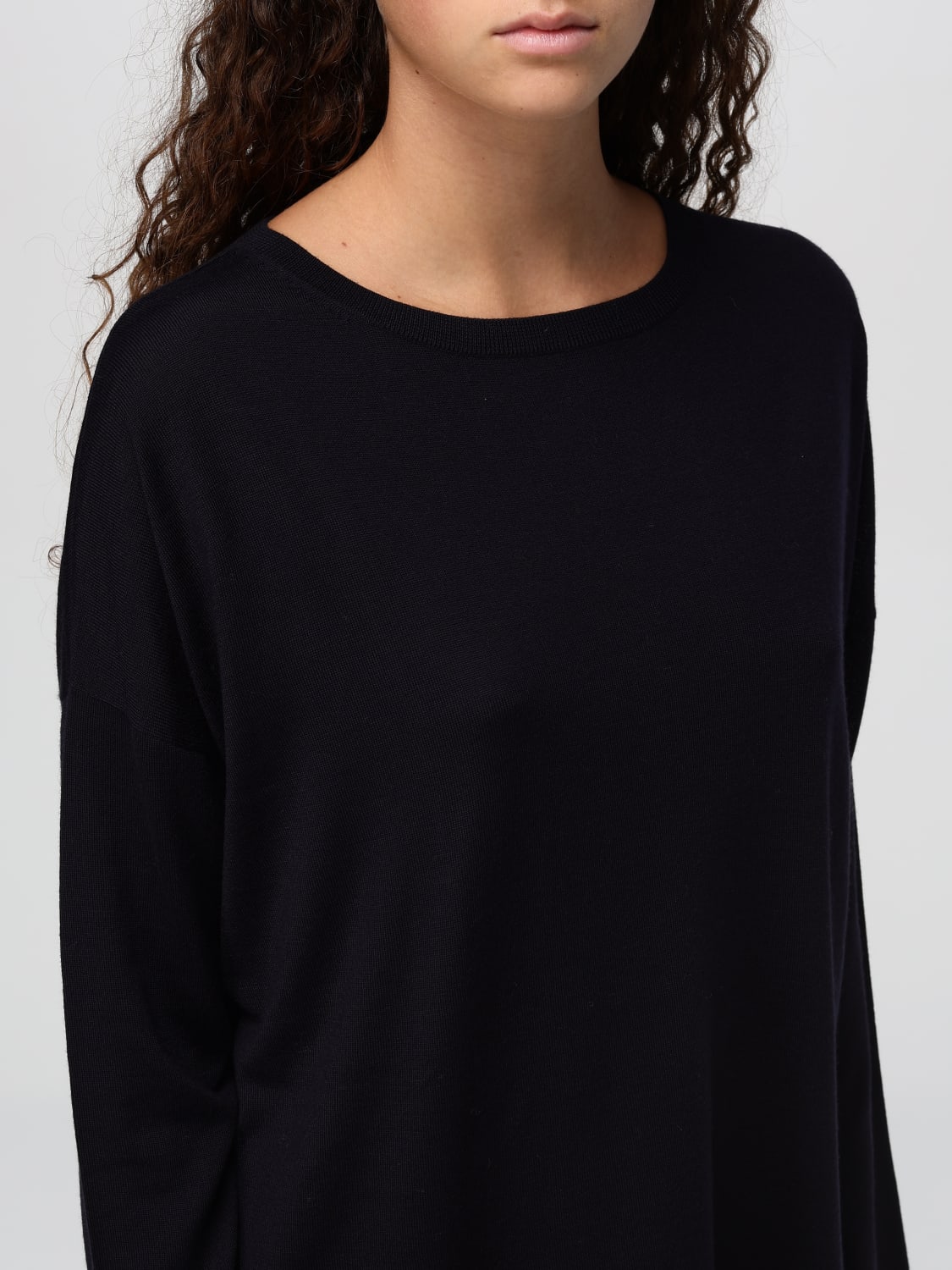 ALLUDE SWEATER: Sweater woman Allude, Black - Img 4