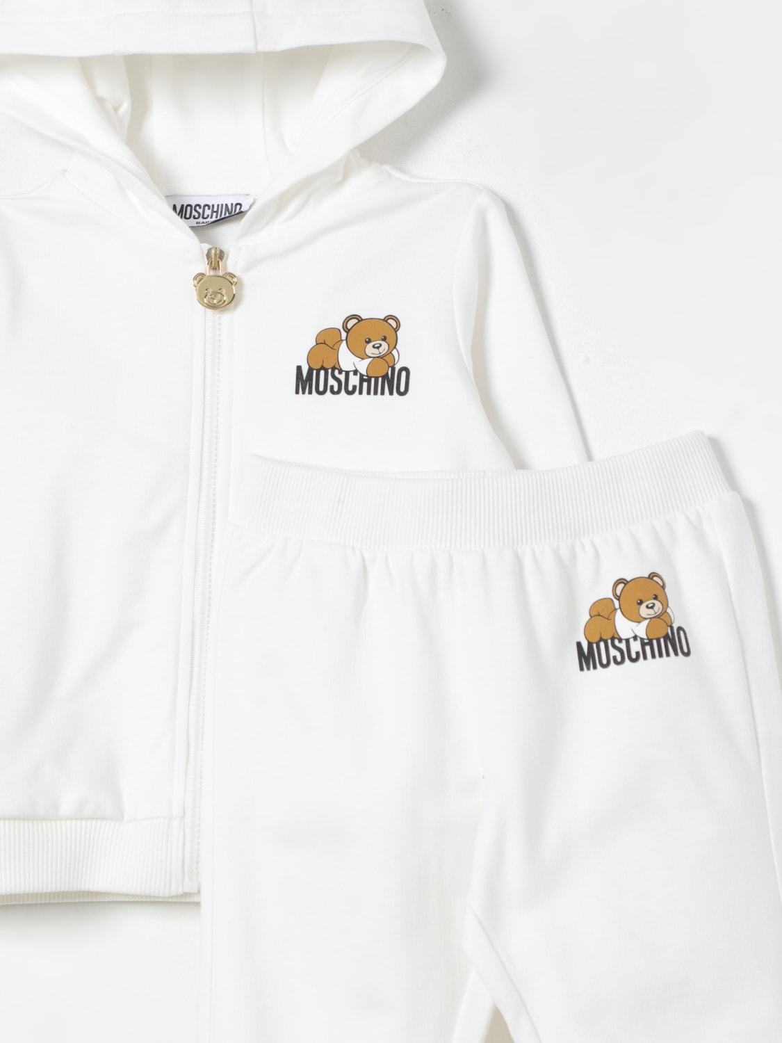 MOSCHINO 점프수트: 트랙수트 남아 Moschino, 화이트 - Img 3