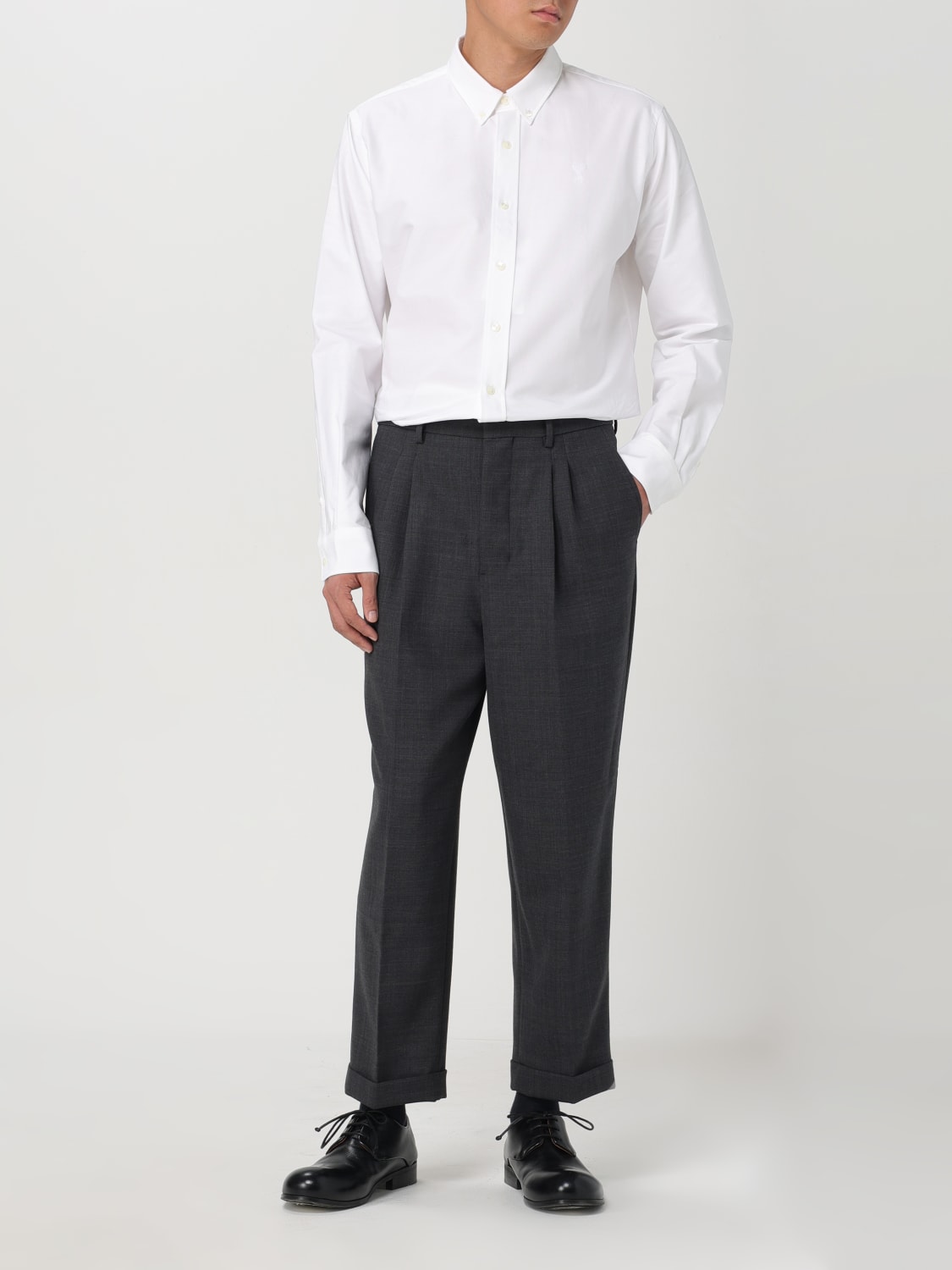 AMI PARIS PANTS: Pants men Ami Paris, Grey - Img 2