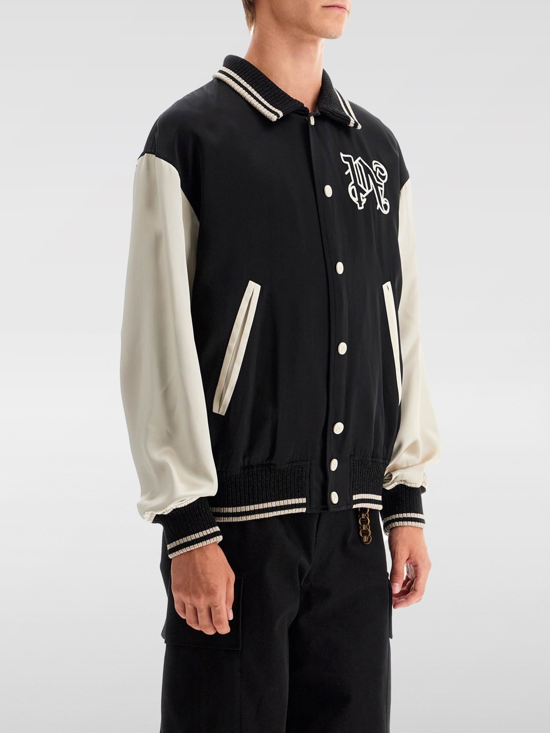 PALM ANGELS JACKET: Palm Angels men's jacket, White - Img 1