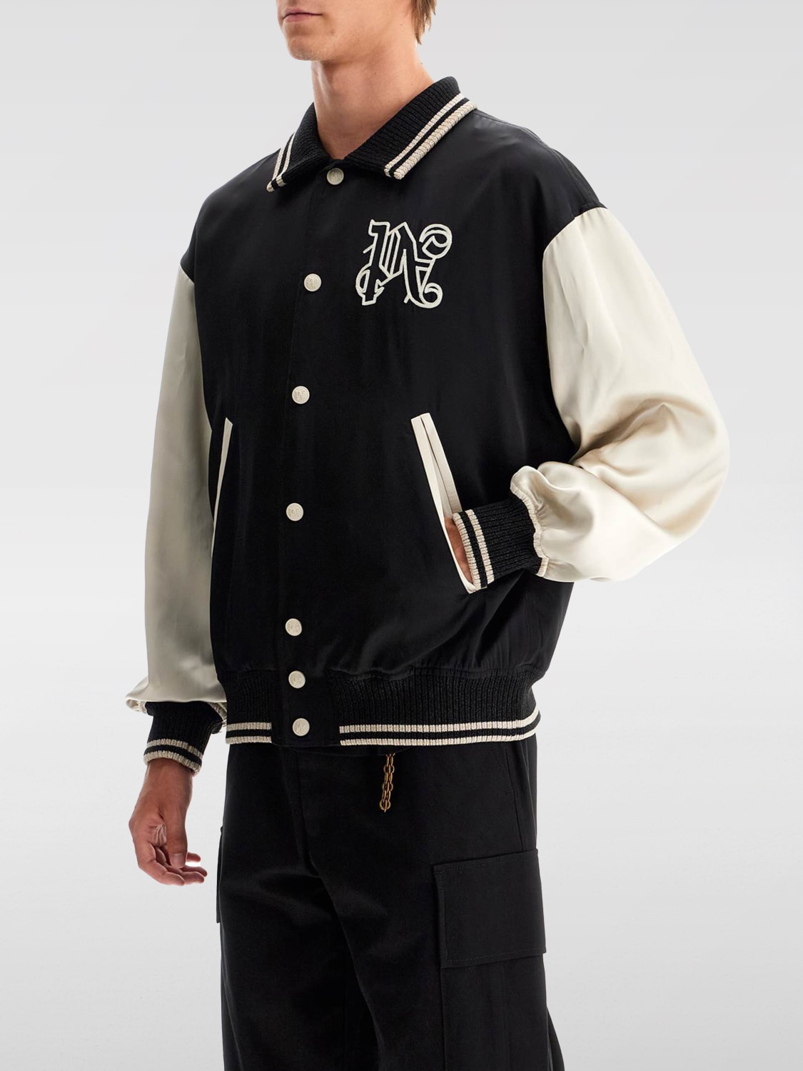 PALM ANGELS JACKET: Palm Angels men's jacket, White - Img 3