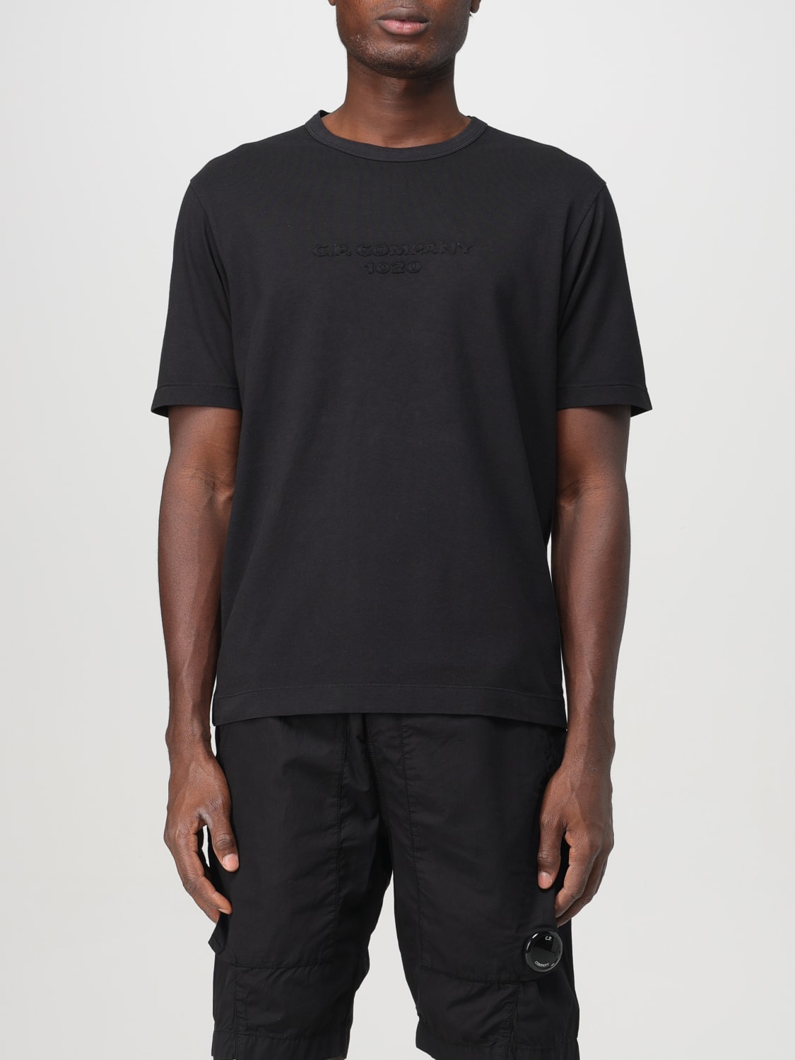 C.P. COMPANY T-SHIRT: T-shirt men C.P. Company, Black - Img 1