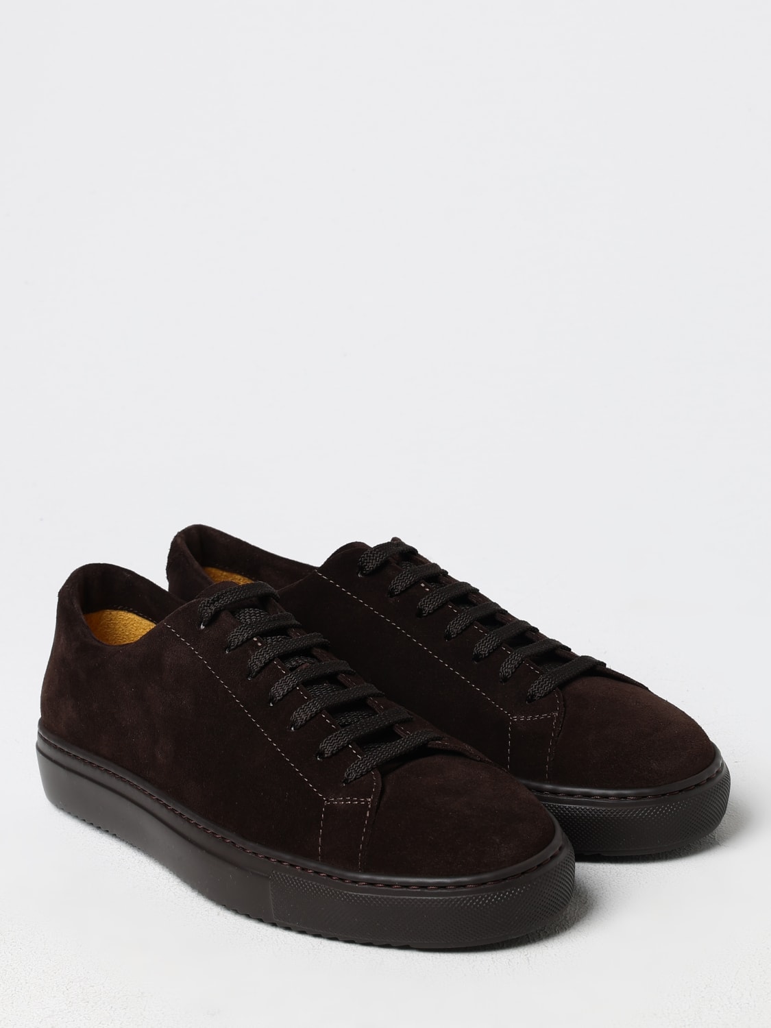 DOUCAL'S BASKETS: Chaussures homme Doucal's, Marron - Img 2