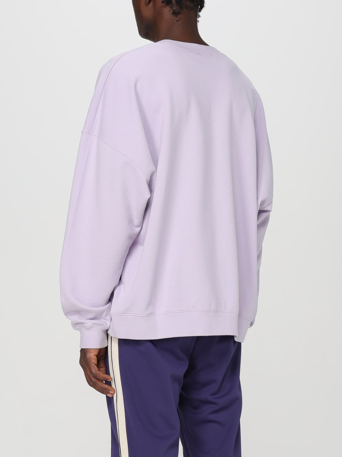 PALM ANGELS SWEATSHIRT: Sweatshirt men Palm Angels, Lilac - Img 3