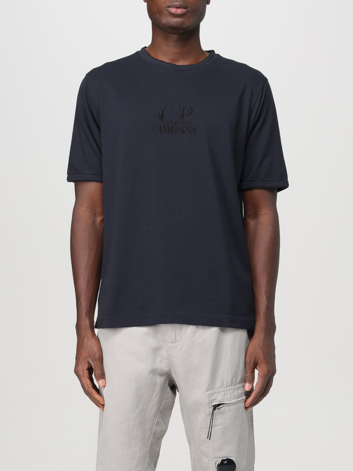 C.P. COMPANY T-SHIRT: T-shirt men C.P. Company, Black - Img 1