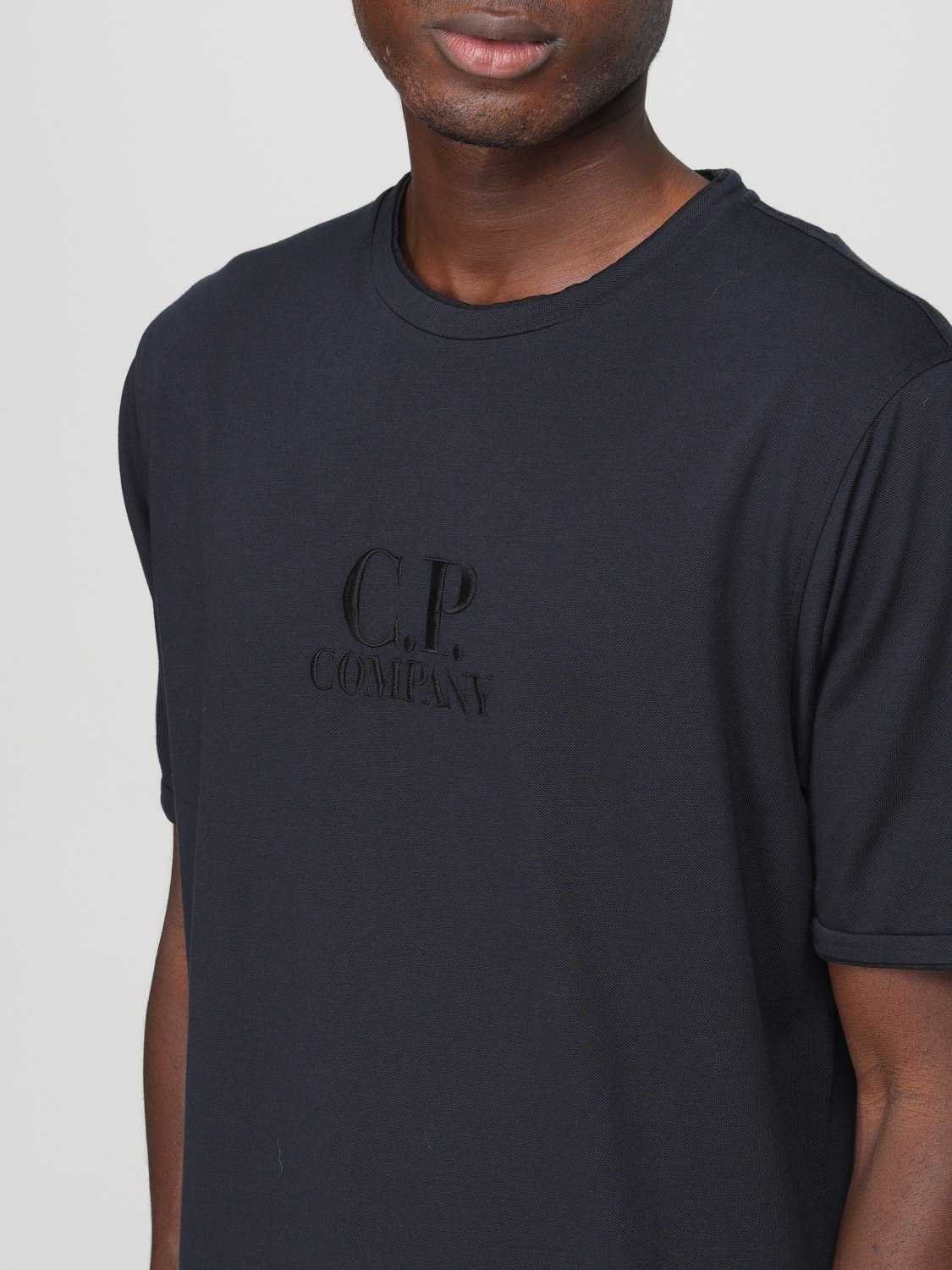 C.P. COMPANY T-SHIRT: T-shirt homme C.P. Company, Noir - Img 4