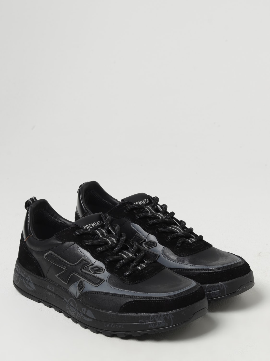 PREMIATA SNEAKERS: Sneakers herren Premiata, Schwarz - Img 2