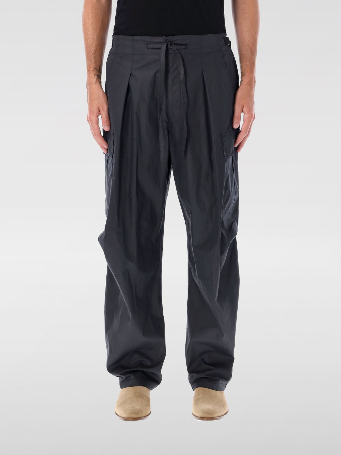 ISABEL MARANT PANTS: Pants men Isabel Marant, Black - Img 1