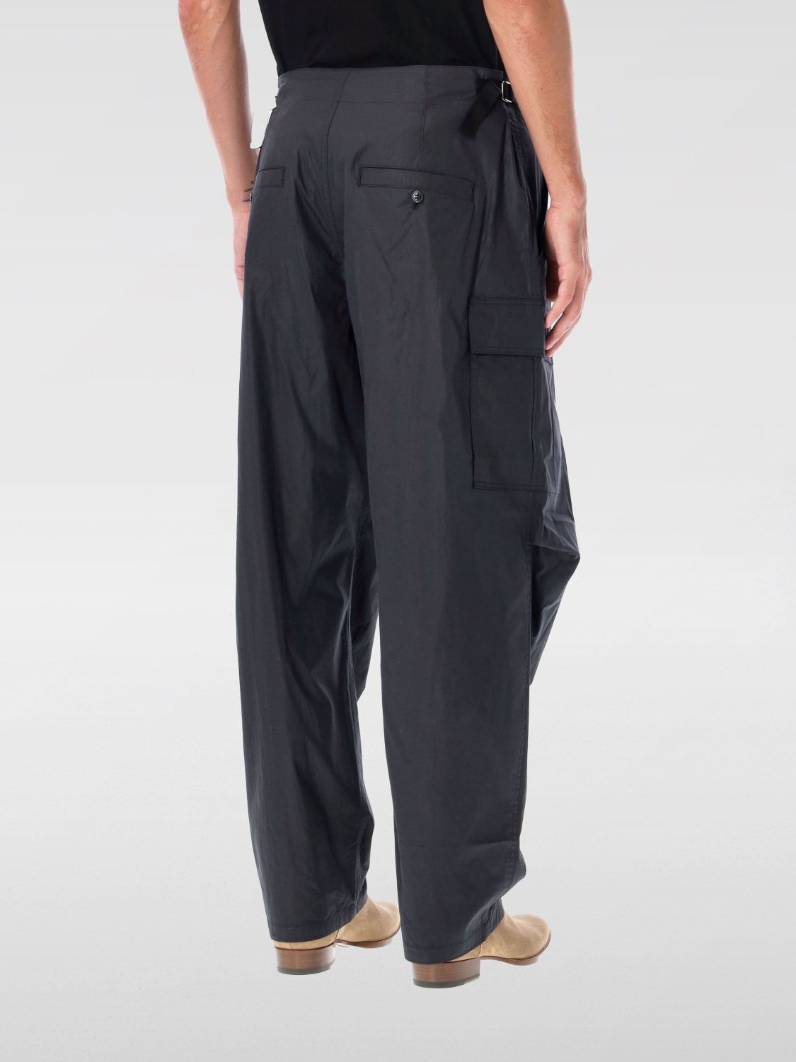 ISABEL MARANT PANTS: Pants men Isabel Marant, Black - Img 2