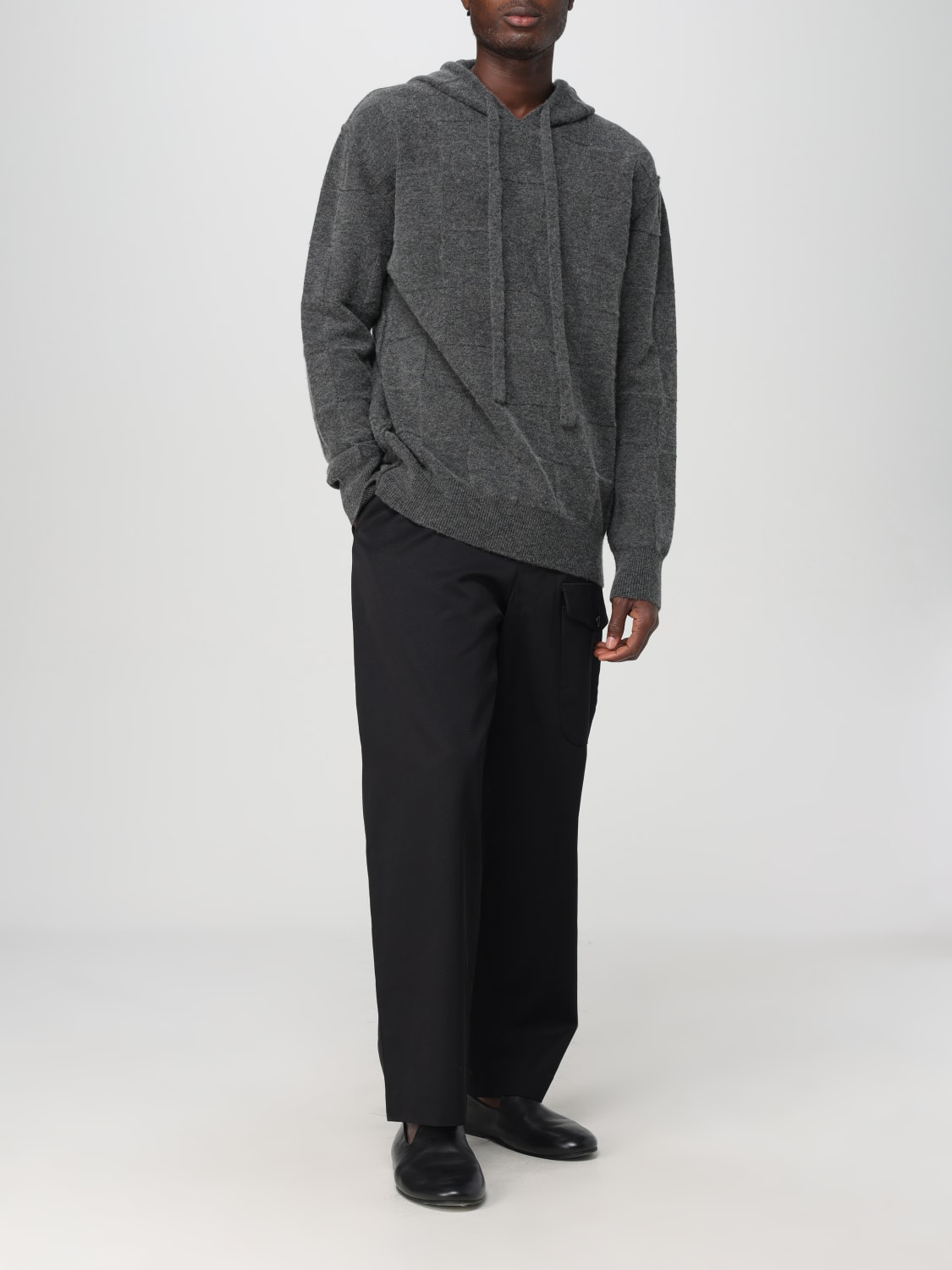 UMA WANG SWEATSHIRT: Pullover herren Uma Wang, Grau - Img 2