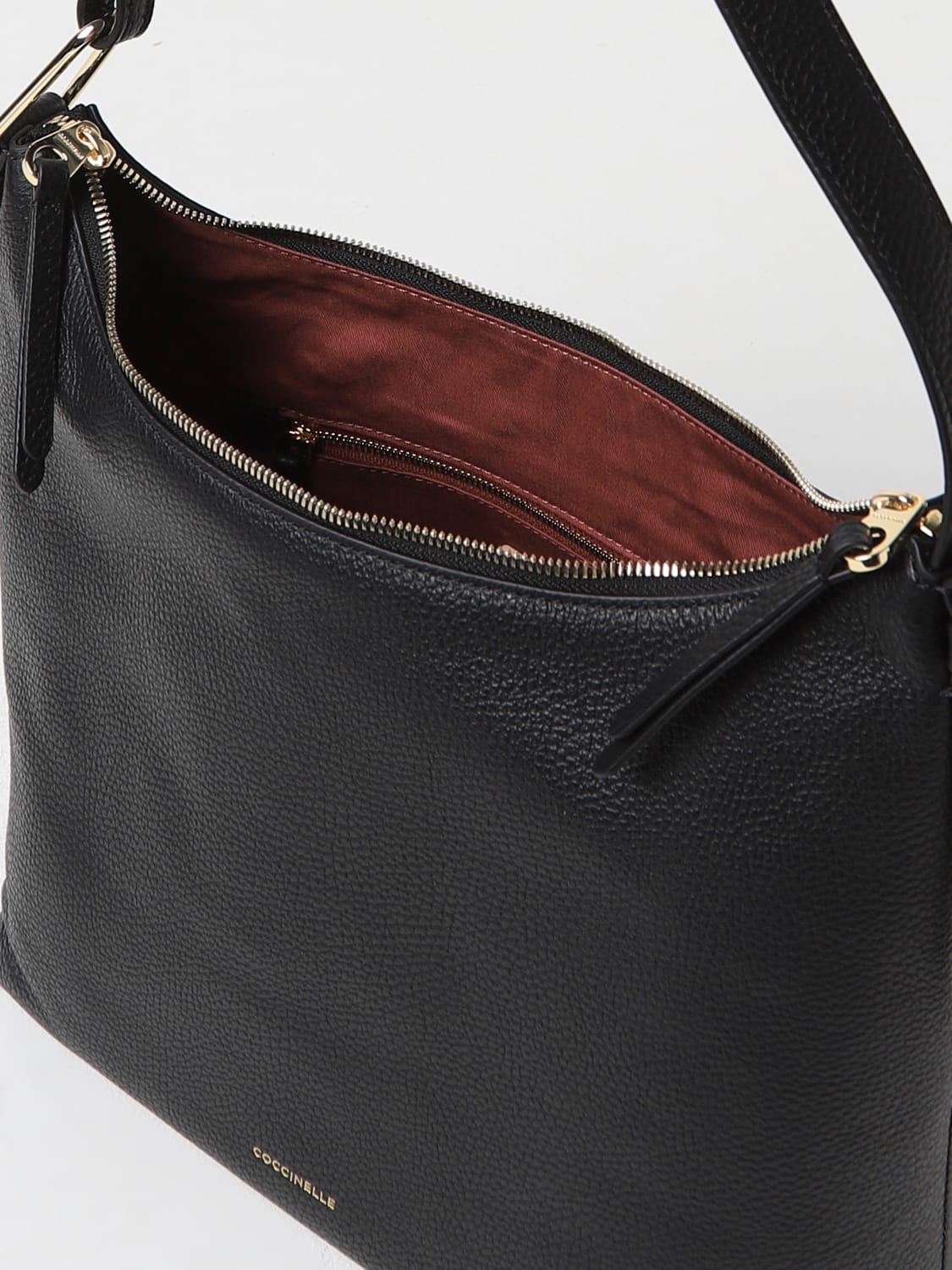 COCCINELLE SHOULDER BAG: Shoulder bag woman Coccinelle, Black - Img 3