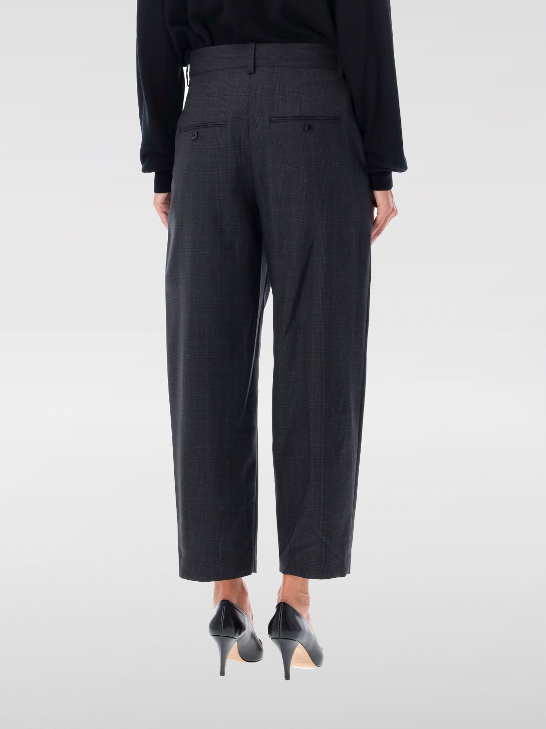 ISABEL MARANT PANTS: Pants woman Isabel Marant, Charcoal - Img 2