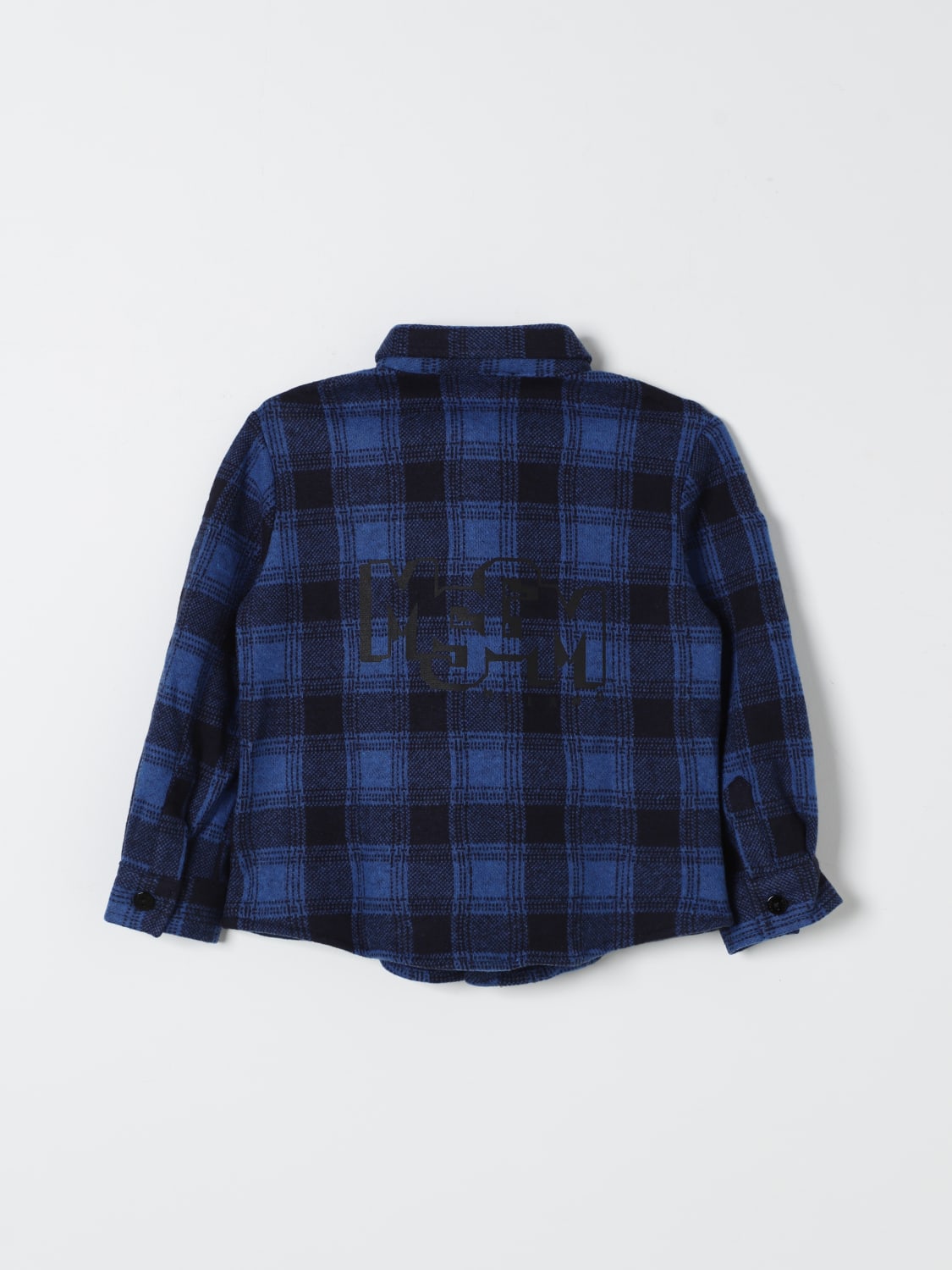 MSGM KIDS SHIRT: Shirt kids MSGM Kids, Blue - Img 2