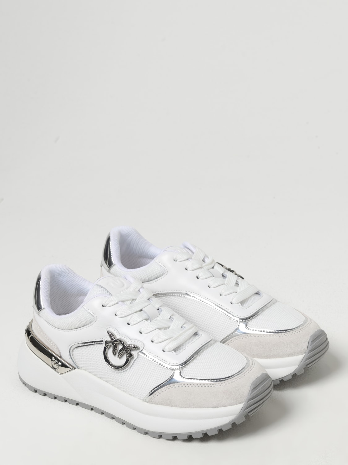 PINKO SNEAKERS: Sneakers woman Pinko, White - Img 2
