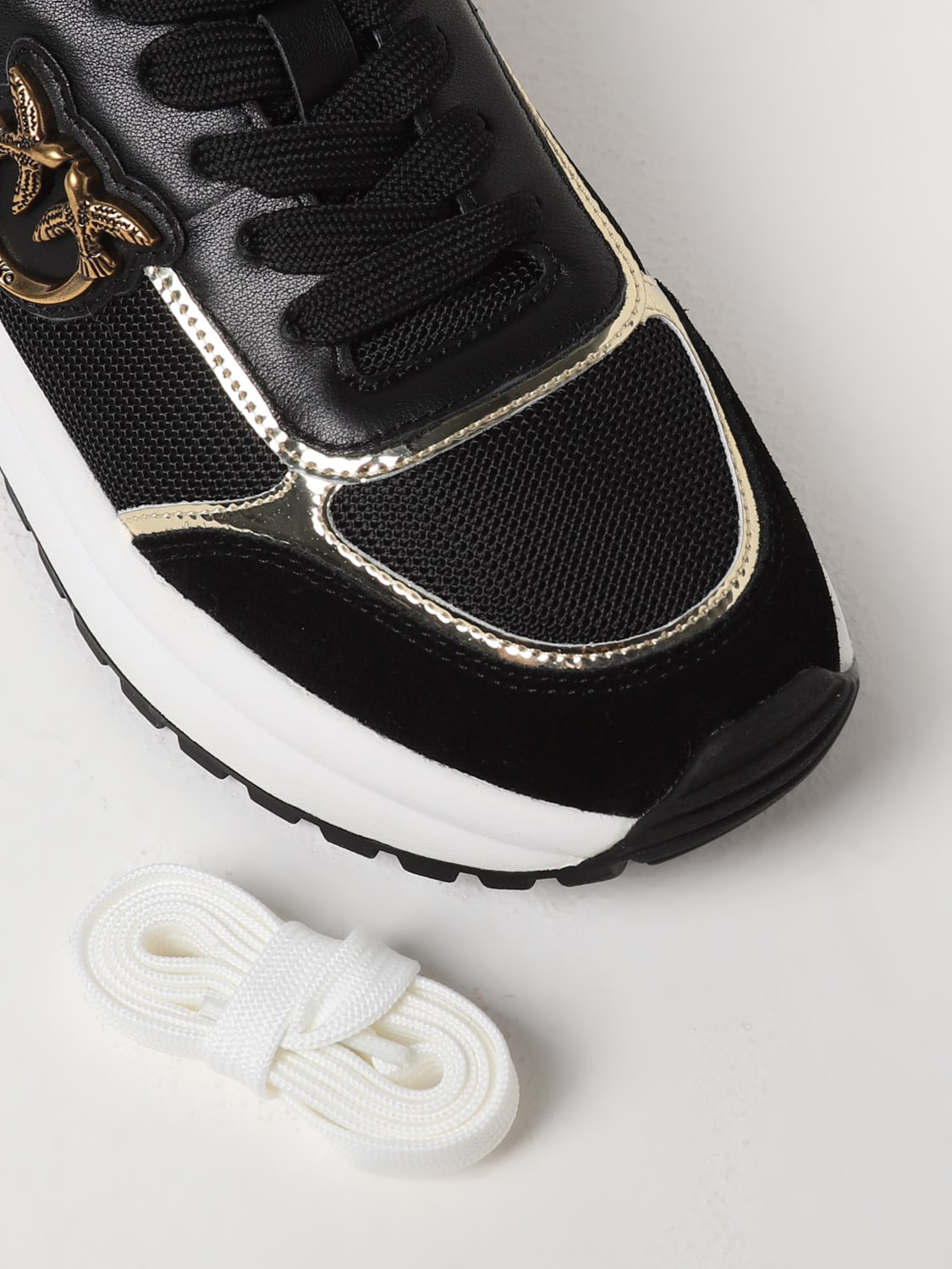 PINKO SNEAKERS: Sneakers damen Pinko, Schwarz - Img 4