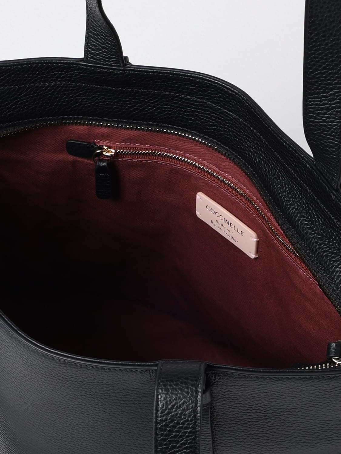 COCCINELLE SHOULDER BAG: Shoulder bag woman Coccinelle, Black - Img 3