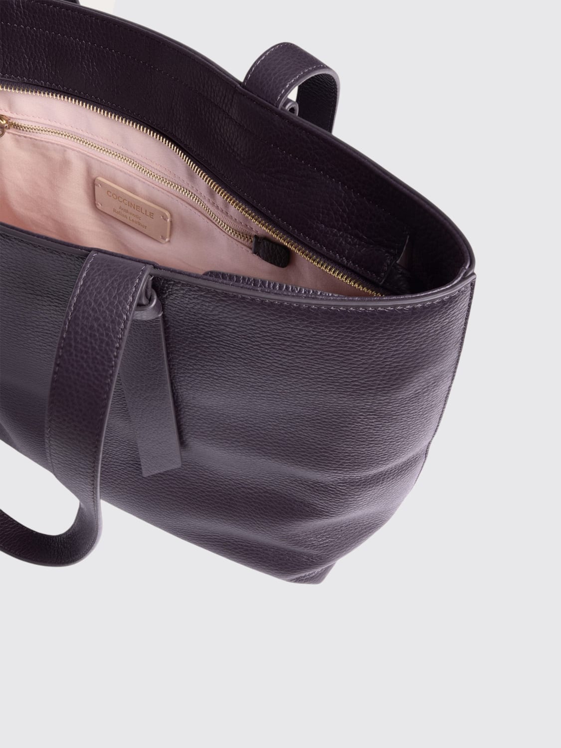 COCCINELLE SHOULDER BAG: Shoulder bag woman Coccinelle, Plum - Img 3