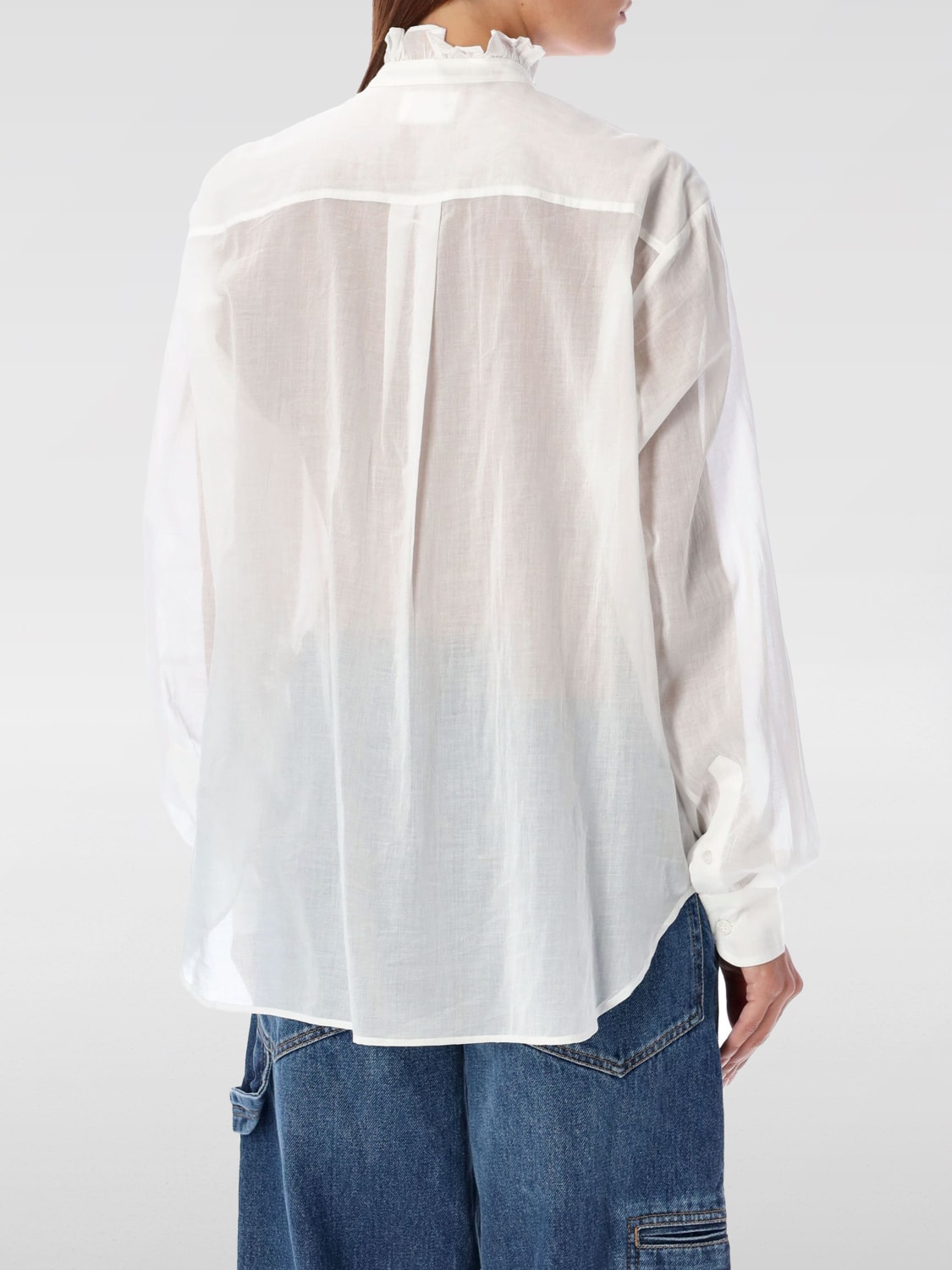 ISABEL MARANT ETOILE SHIRT: T-shirt woman Isabel Marant Etoile, White - Img 2