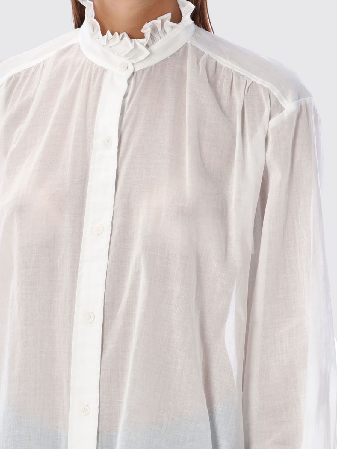 ISABEL MARANT ETOILE SHIRT: T-shirt woman Isabel Marant Etoile, White - Img 3