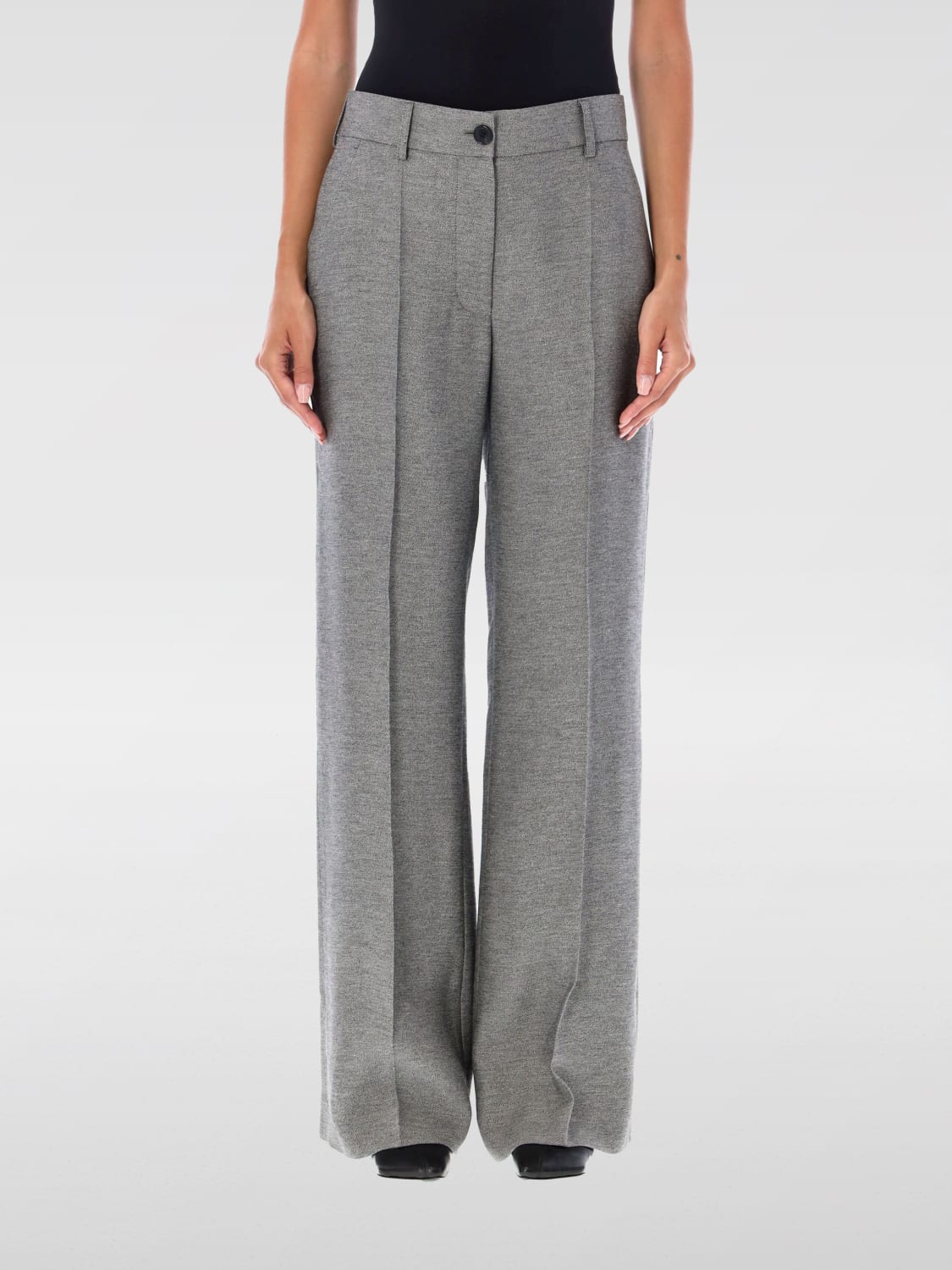 JW ANDERSON PANTALÓN: Pantalón mujer Jw Anderson, Gris - Img 1