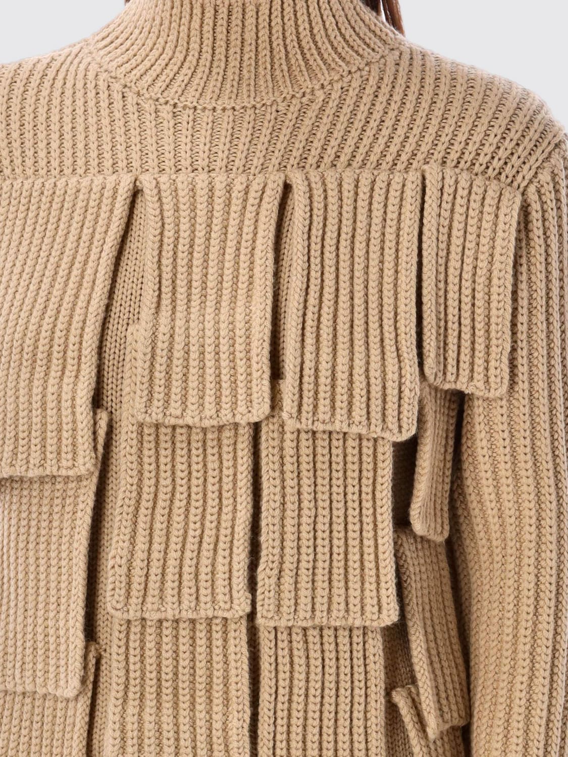 JW ANDERSON PULLOVER: Pullover damen Jw Anderson, Camel - Img 3