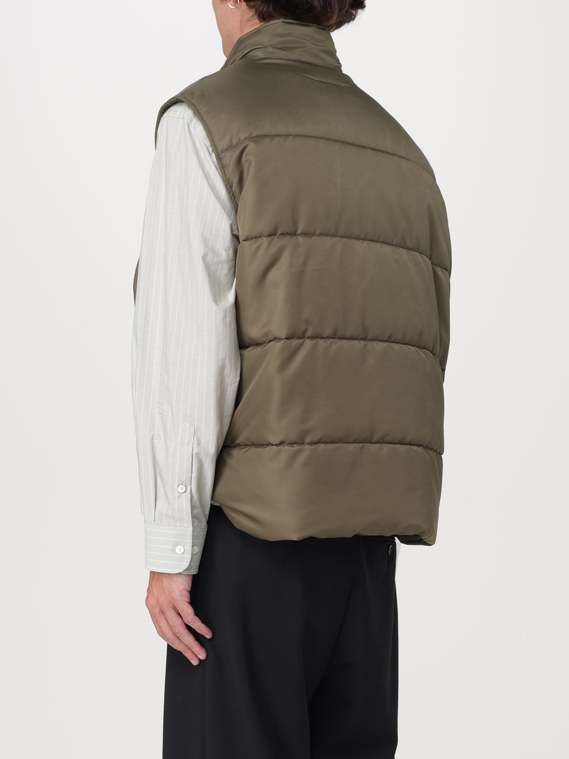 MM6 MAISON MARGIELA SUIT VEST: MM6 Maison Margiela men's vest, Kaki - Img 3