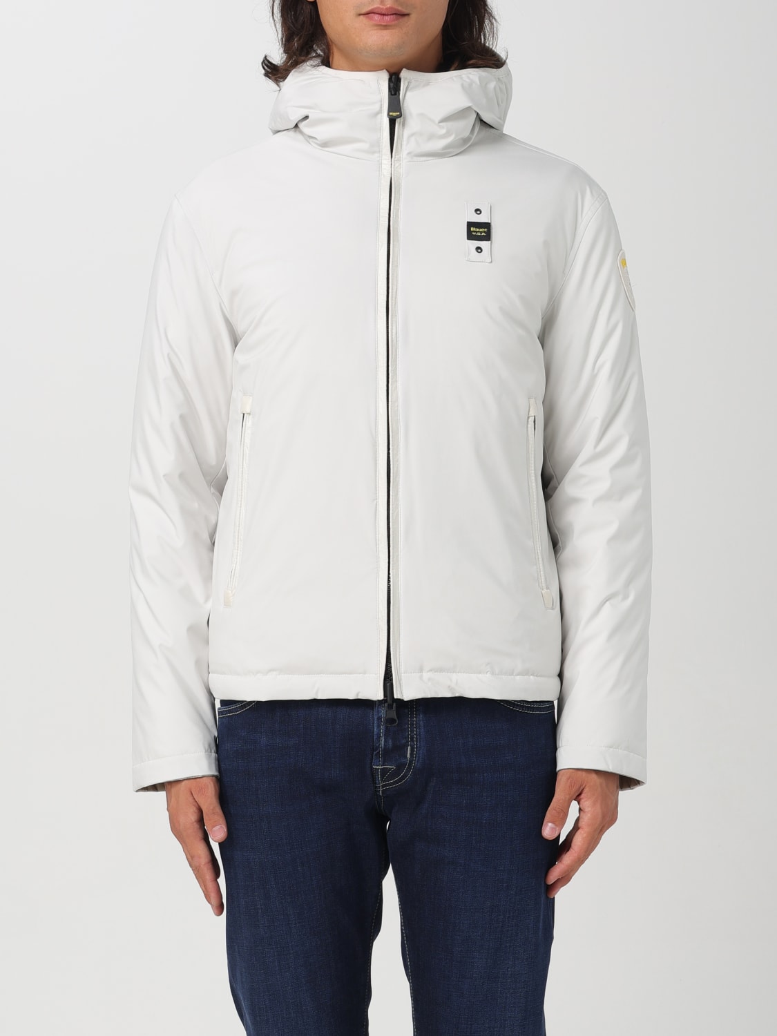 BLAUER JACKET: Jacket men Blauer, White - Img 1