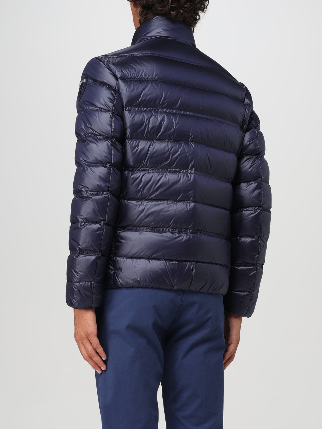 BLAUER GIACCA: Piumino Blauer in nylon trapuntato, Blue - Img 2