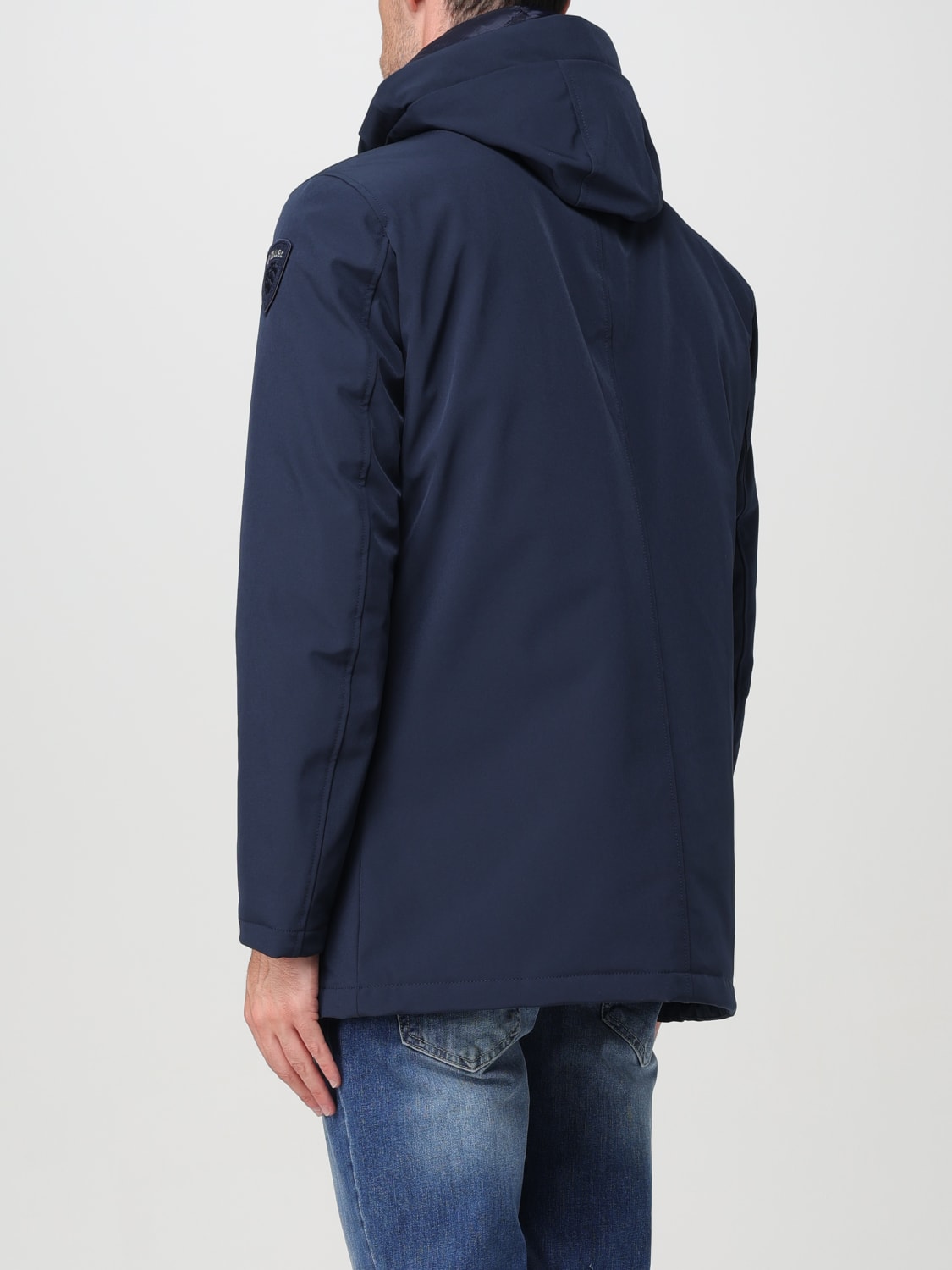 BLAUER GIACCA: Giubbotto Blauer in nylon , Blue - Img 2