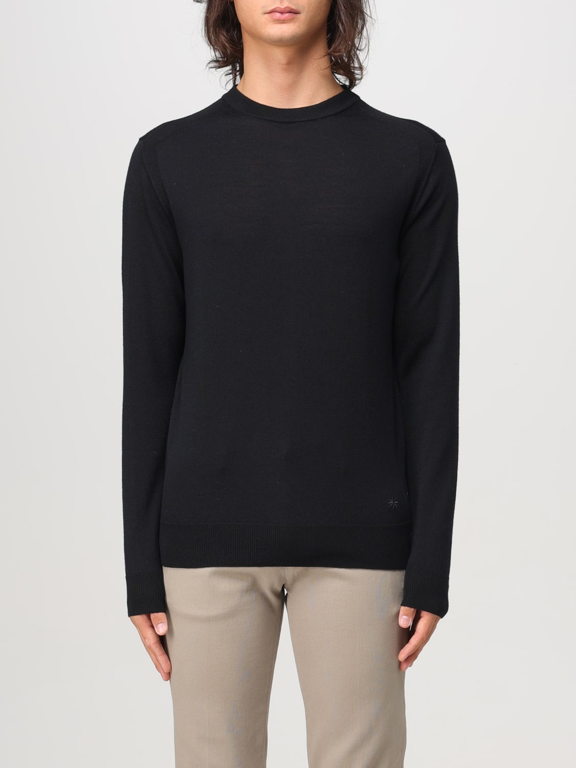 MANUEL RITZ PULL: Pull homme Manuel Ritz, Noir - Img 1