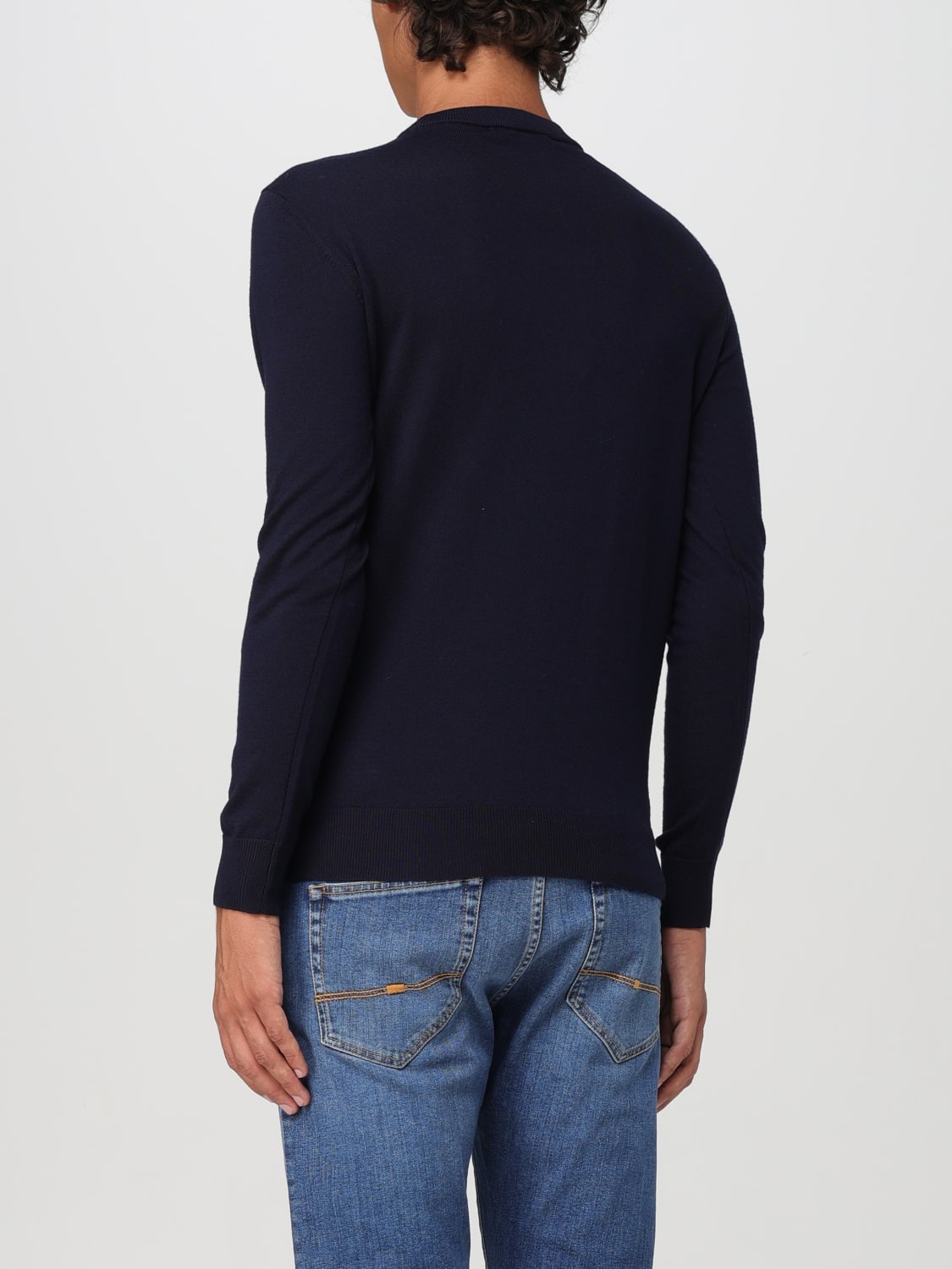 MANUEL RITZ SWEATER: Sweater men Manuel Ritz, Blue - Img 2