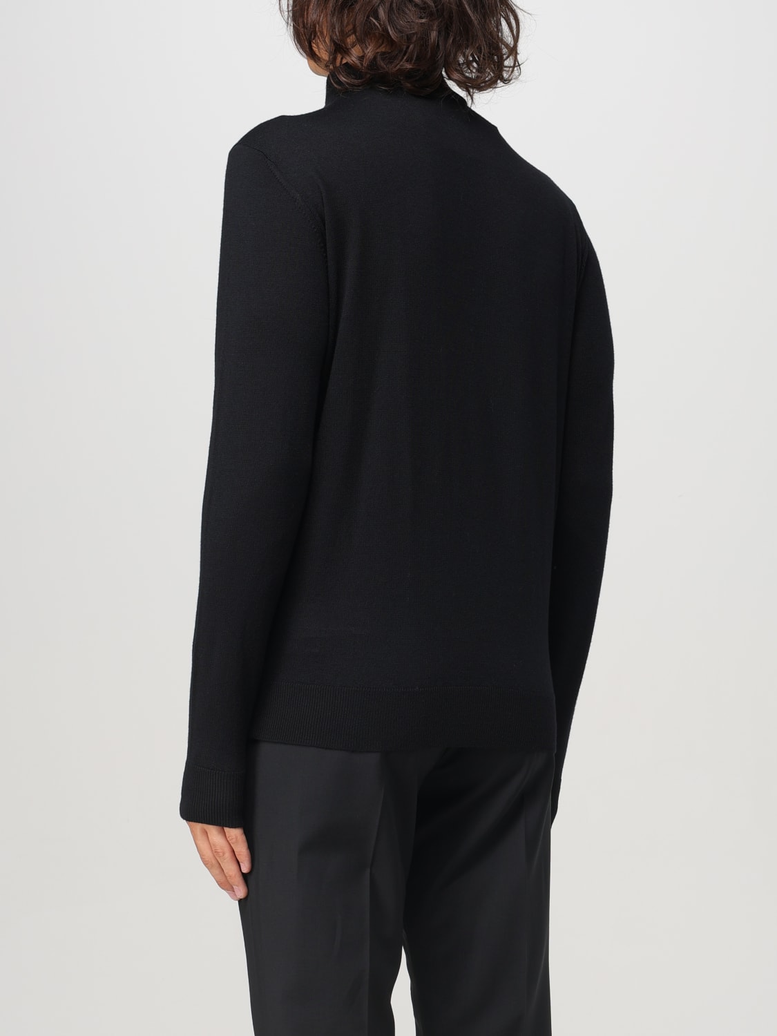 MANUEL RITZ SWEATER: Sweater men Manuel Ritz, Black - Img 2