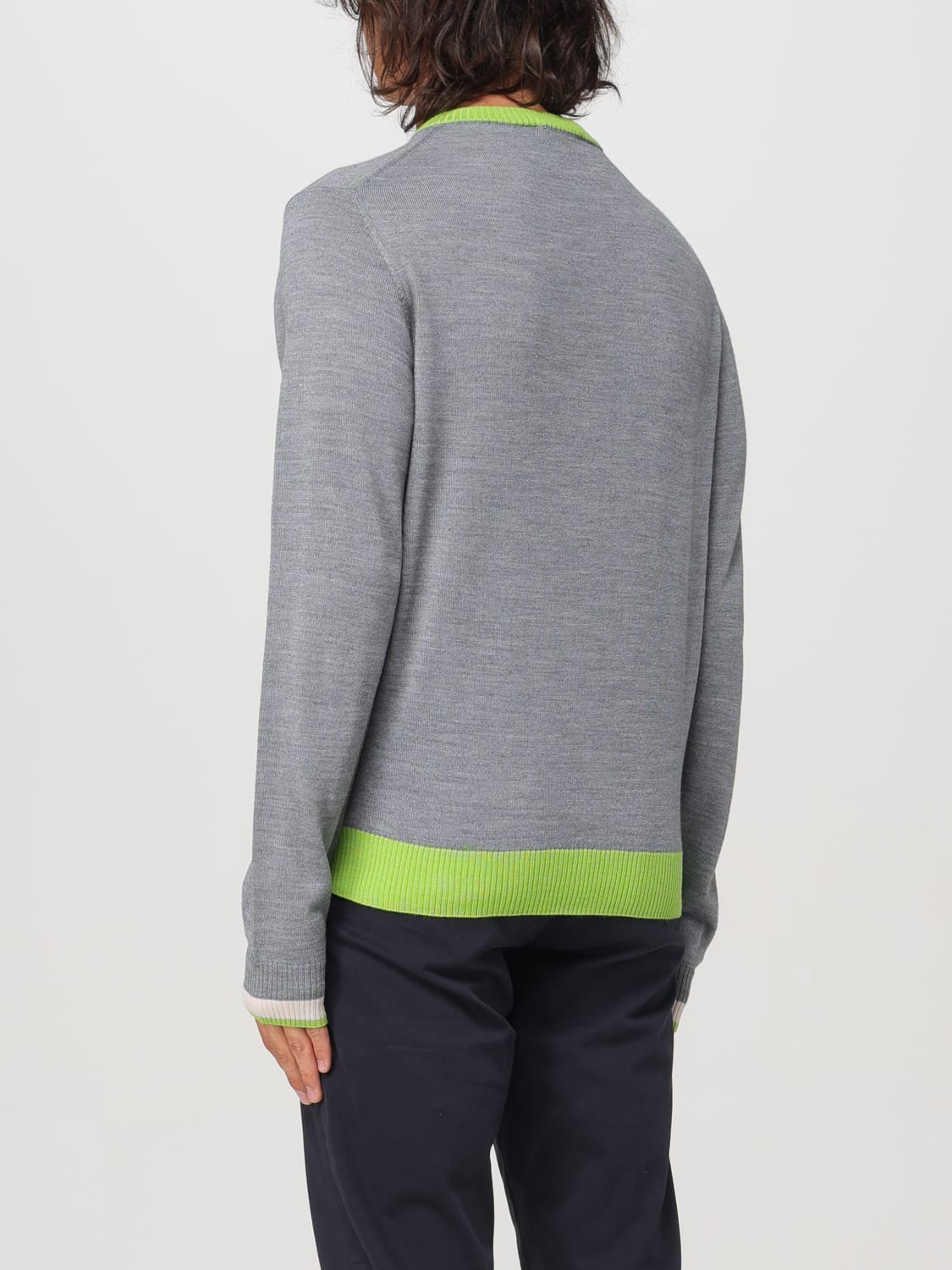 MANUEL RITZ SWEATER: Sweater men Manuel Ritz, Grey - Img 2