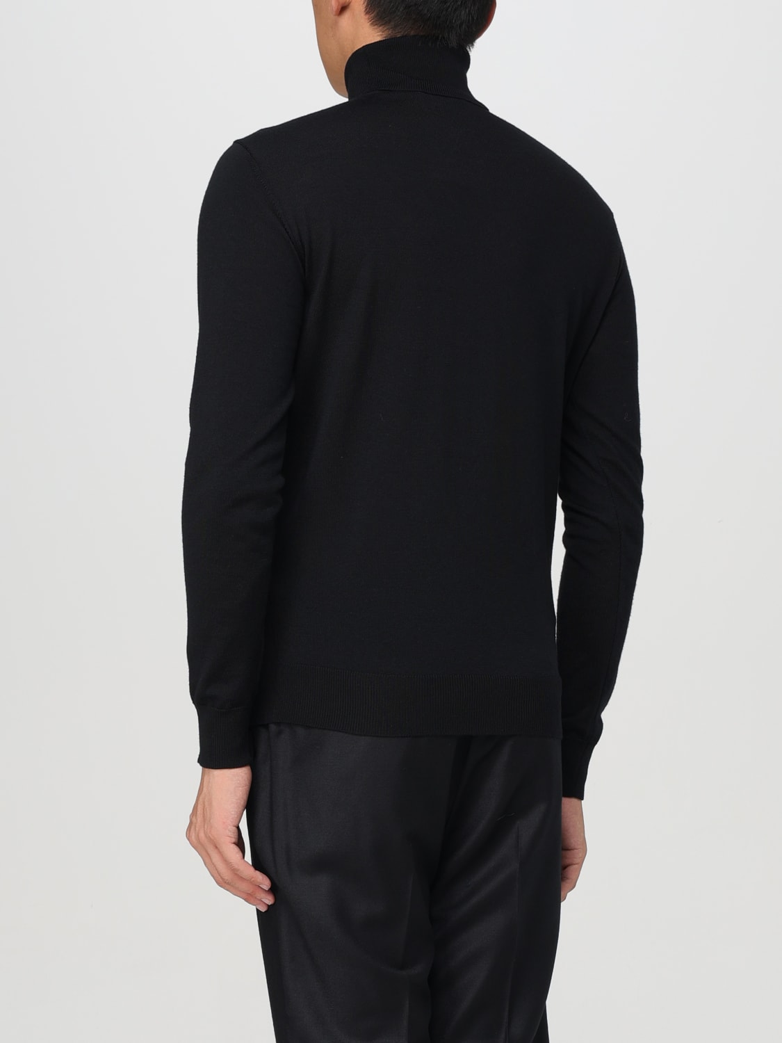 MANUEL RITZ SWEATER: Sweater men Manuel Ritz, Black - Img 2