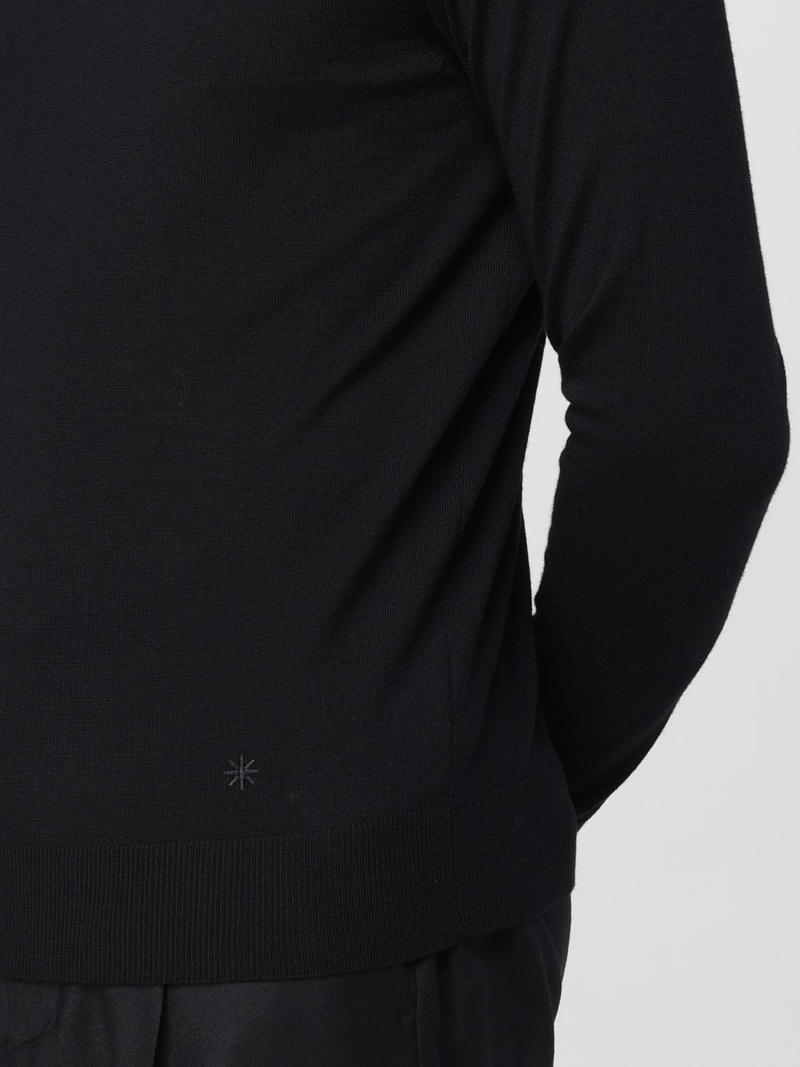 MANUEL RITZ SWEATER: Sweater men Manuel Ritz, Black - Img 3