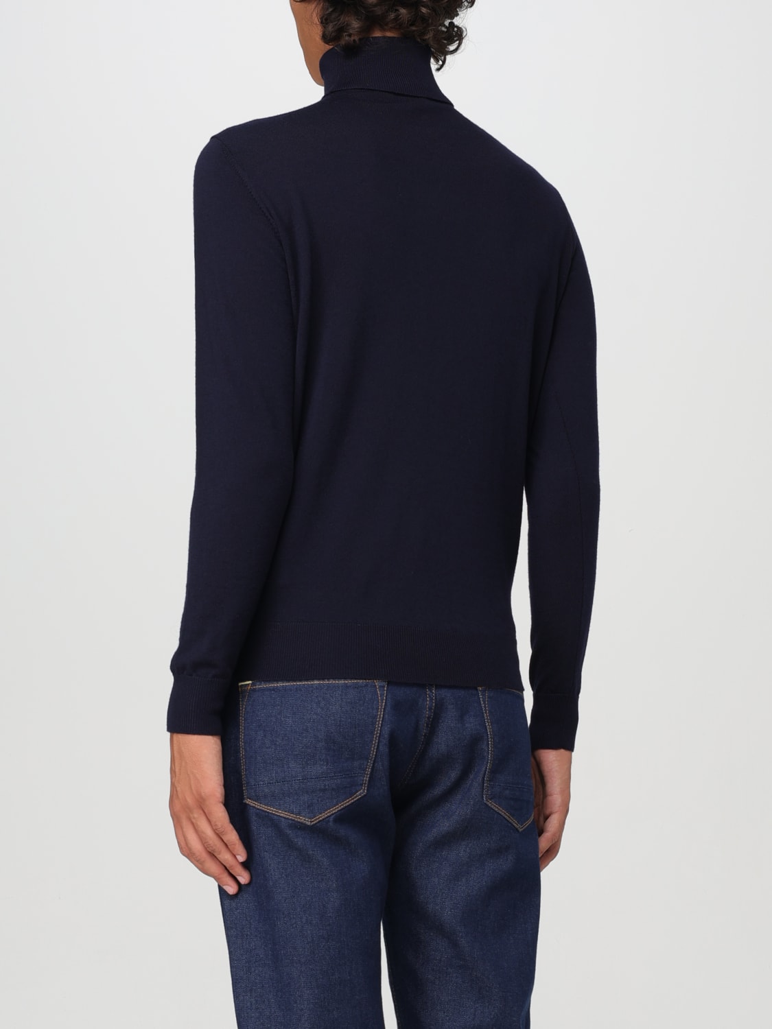 MANUEL RITZ SWEATER: Sweater men Manuel Ritz, Blue - Img 2