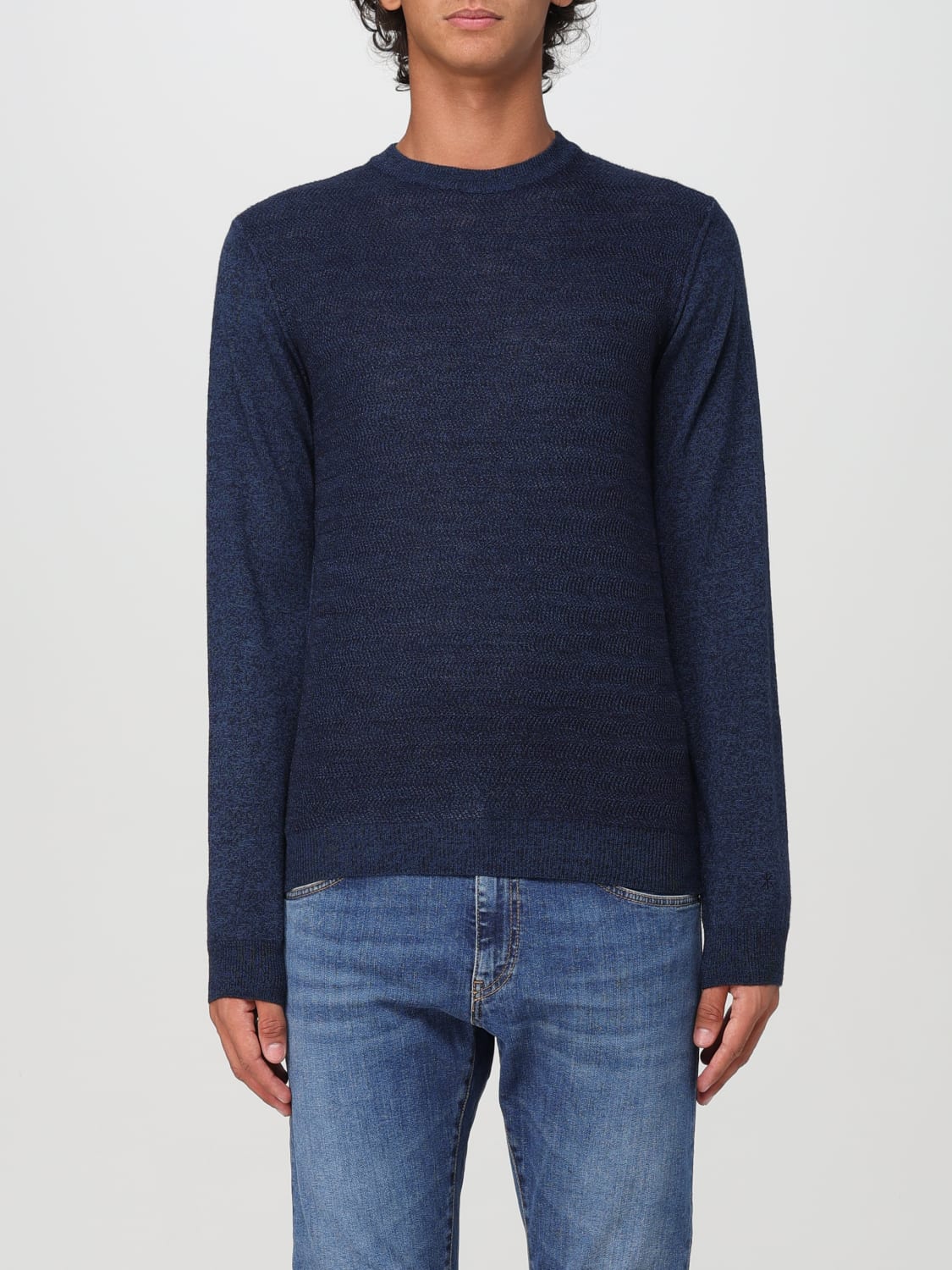 MANUEL RITZ SWEATER: Sweater men Manuel Ritz, Blue - Img 1