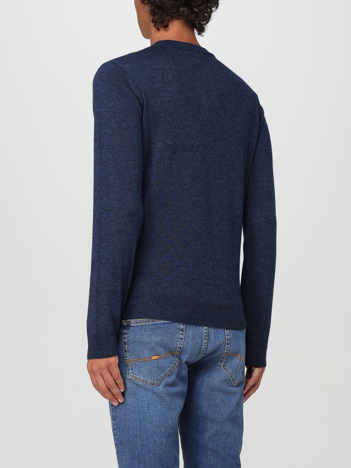 MANUEL RITZ SWEATER: Sweater men Manuel Ritz, Blue - Img 2