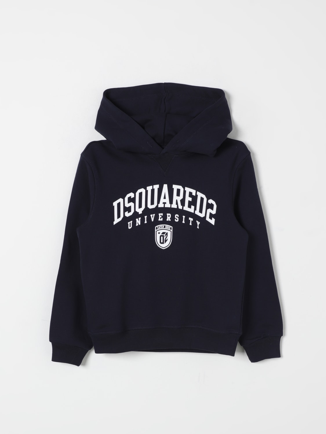 DSQUARED2 SWEATER: Sweater kids Dsquared2, Blue - Img 1