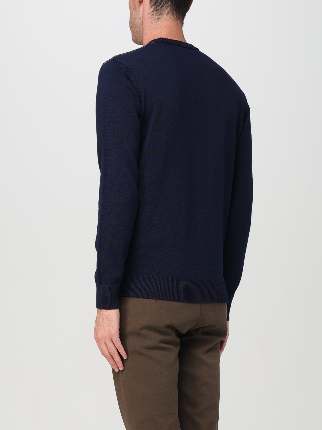 MANUEL RITZ SWEATER: Sweater men Manuel Ritz, Blue - Img 2