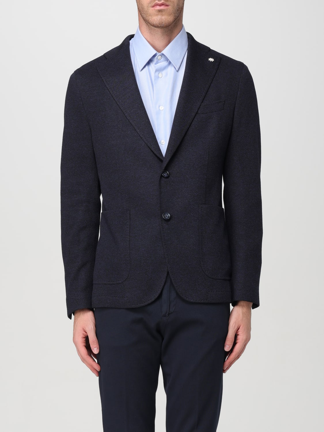 MANUEL RITZ BLAZER: Blazer men Manuel Ritz, Blue - Img 1