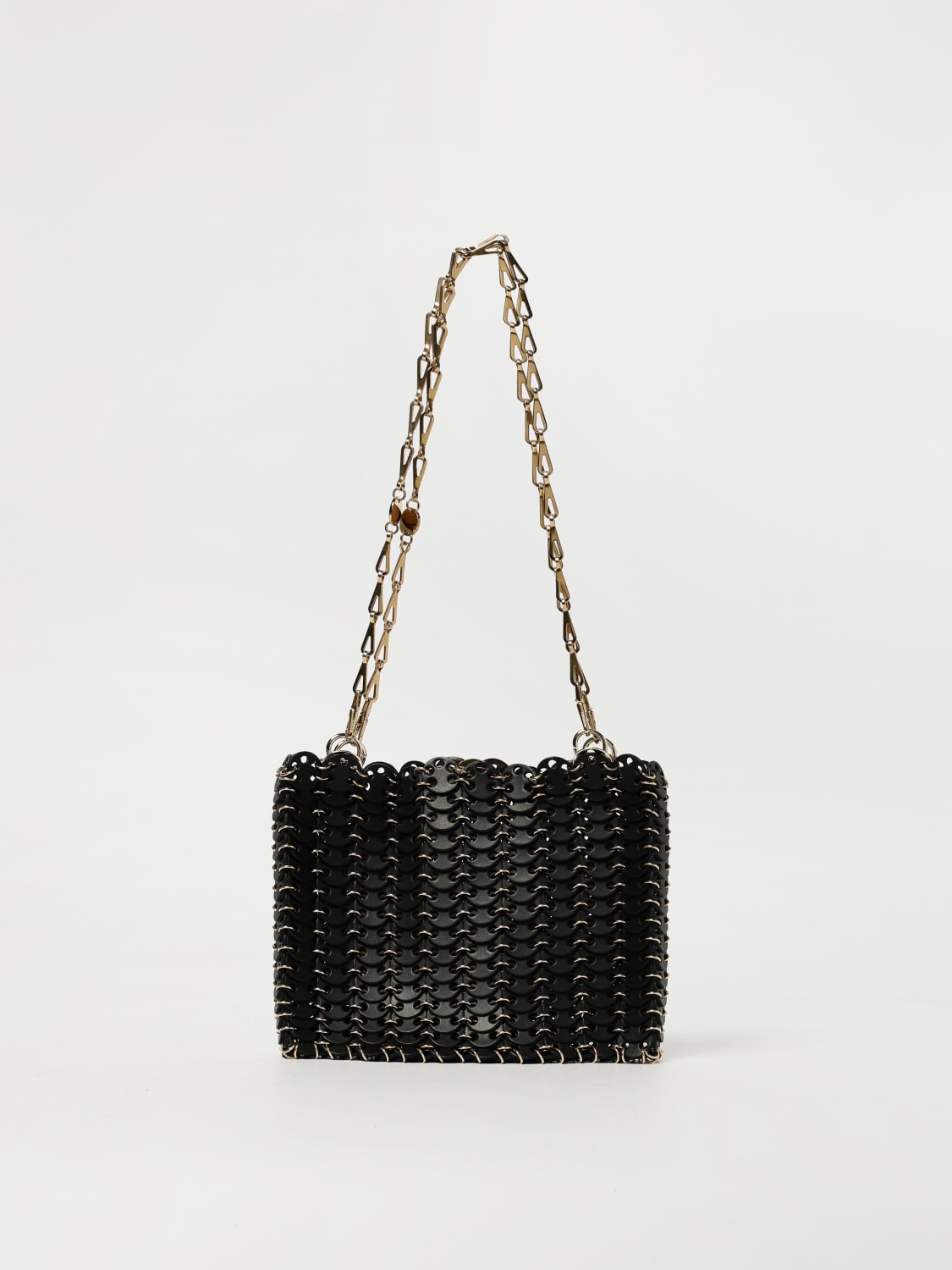 RABANNE CROSSBODY BAG: Shoulder bag woman Rabanne, Black - Img 1