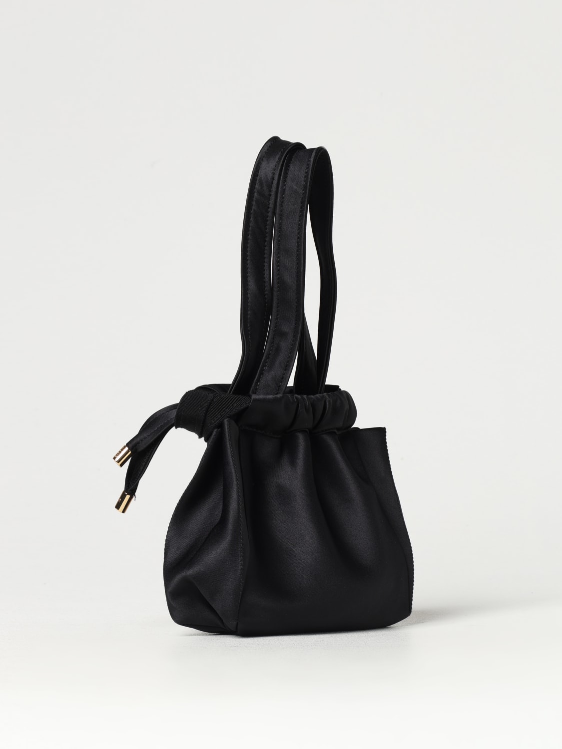PATOU MINI BAG: Shoulder bag woman Patou, Black - Img 3