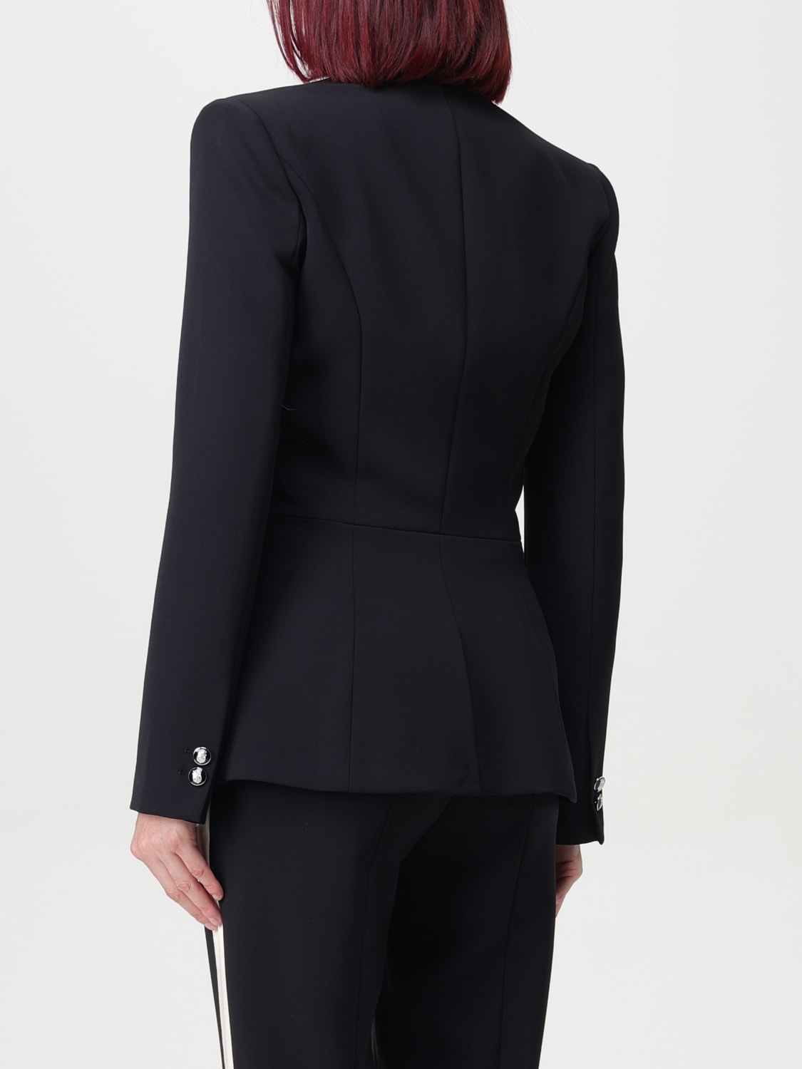 ELISABETTA FRANCHI BLAZER: Blazer femme Elisabetta Franchi, Noir - Img 2