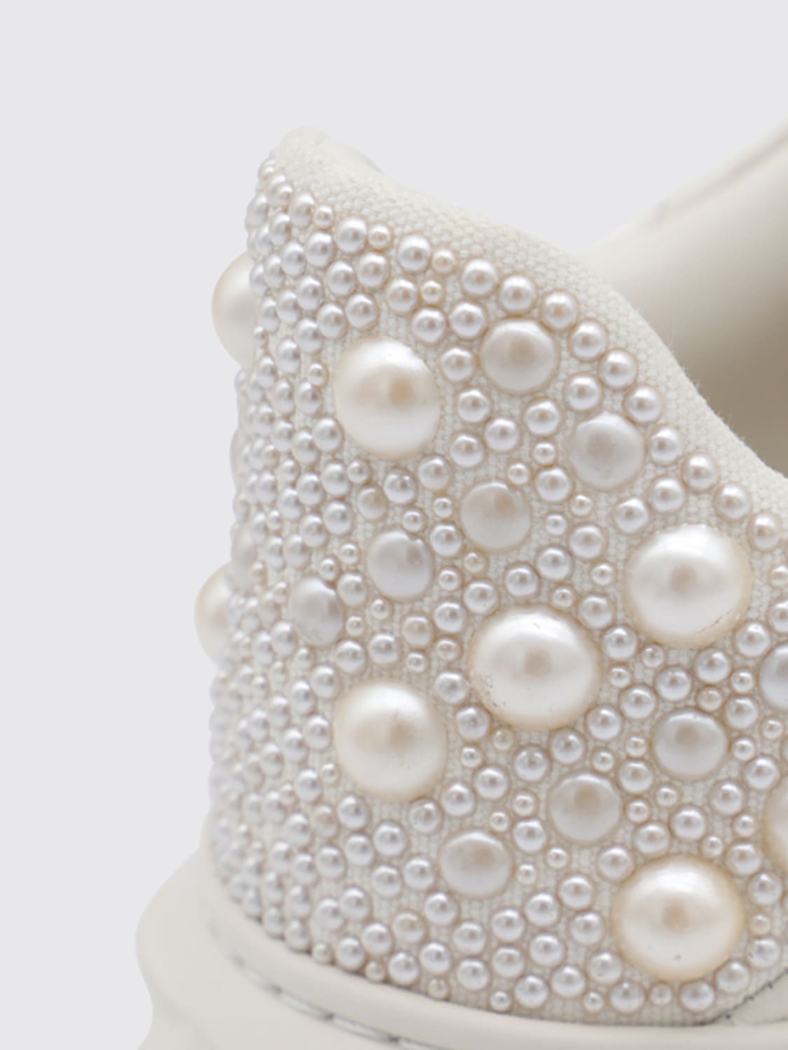 JIMMY CHOO SNEAKERS: Sneakers woman Jimmy Choo, Milk - Img 4