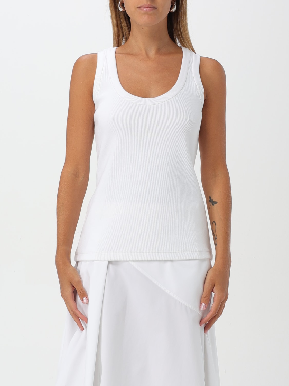 ALEXANDER MCQUEEN TOP: Top woman Alexander McQueen, White - Img 1