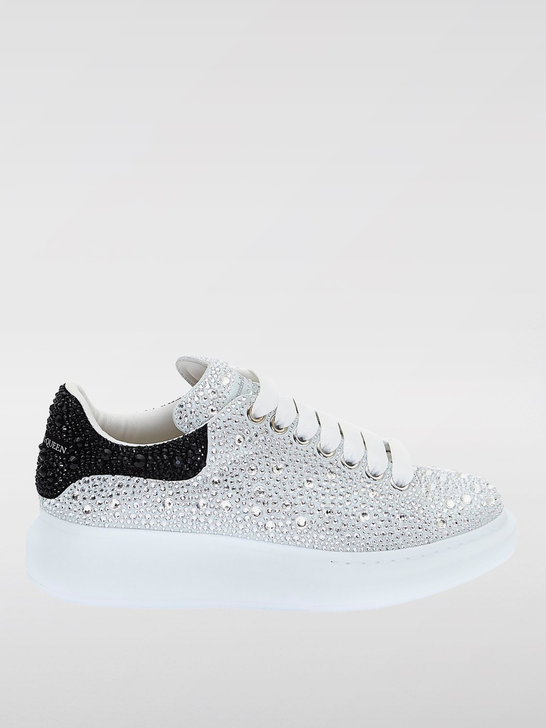 MCQUEEN: Sneakers woman - Silver | McQueen sneakers