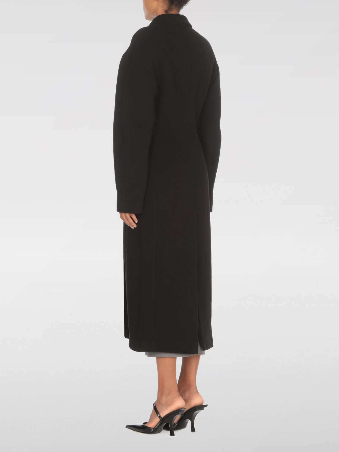 コート MSGM Woman Coat Black 3741MDC15247618 99 MSGM: Coat woman - Black | MSGM coat 3741MDC06247502 online